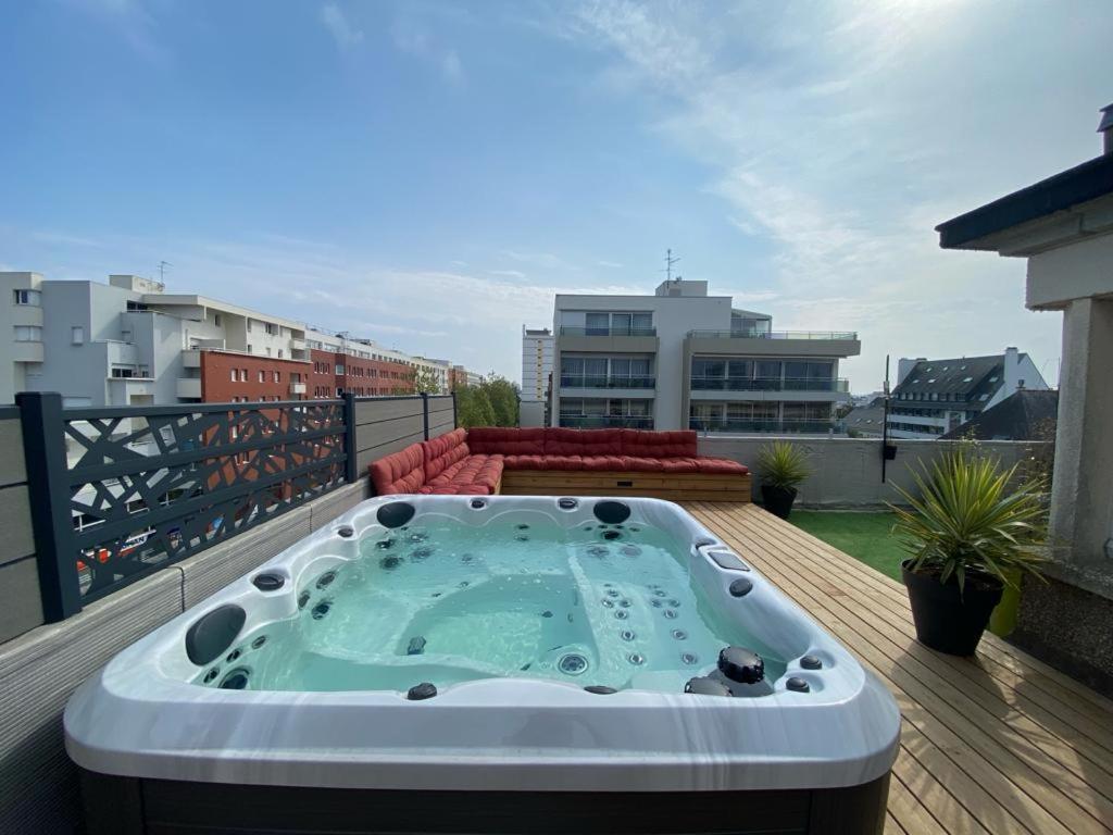 Exceptionnel ! T3 De Standing - Rooftop - Jacuzzi Lejlighed Lorient Eksteriør billede