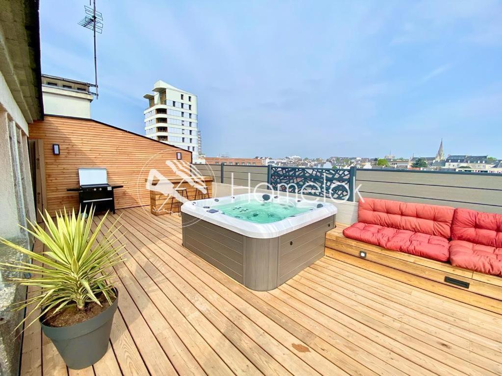 Exceptionnel ! T3 De Standing - Rooftop - Jacuzzi Lejlighed Lorient Eksteriør billede