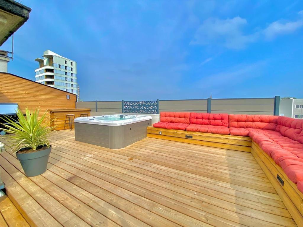 Exceptionnel ! T3 De Standing - Rooftop - Jacuzzi Lejlighed Lorient Eksteriør billede